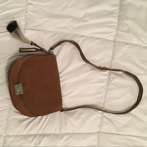 Loeffler Randall Suede Crossbody Bag